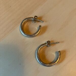 Silver Hoop Earrings